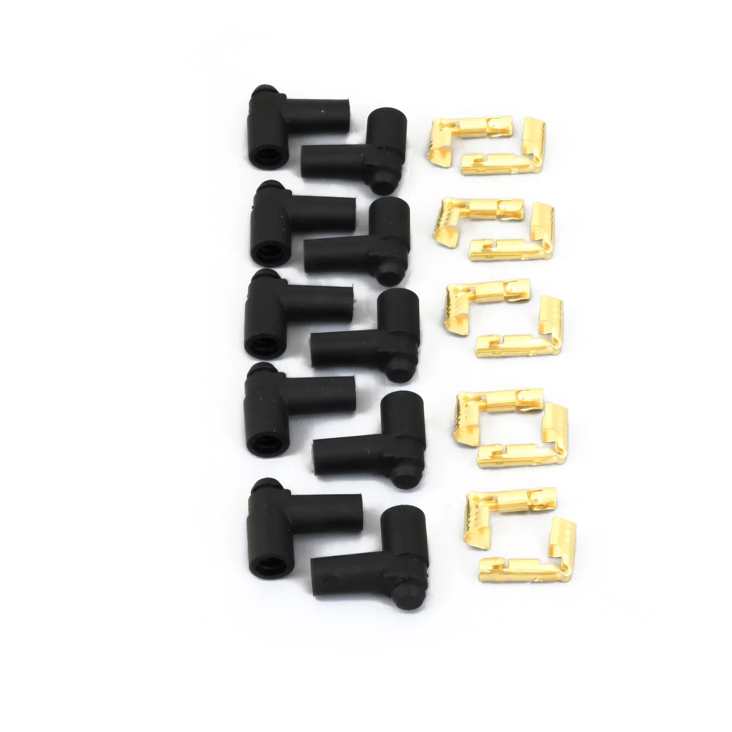 Spark Plug Wire Set for Universal Electronic Ignition Black 8mm